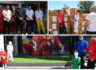 ФФМ со рекордна донација на опрема за 1.848 деца од младински екипи