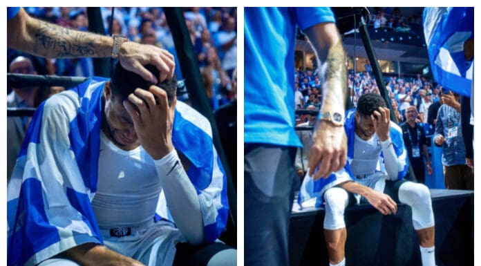 Емоции на сите страни во Рига: Солзите на Јанис Адетокумбо!