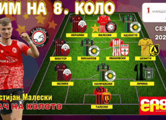 ТИМ И ИГРАЧ НА 8.КОЛО: Малески ги расплака битолчани
