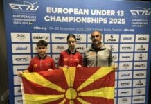 Македонија со двајца претставници на ЕП за пингпонгари до 13 години
