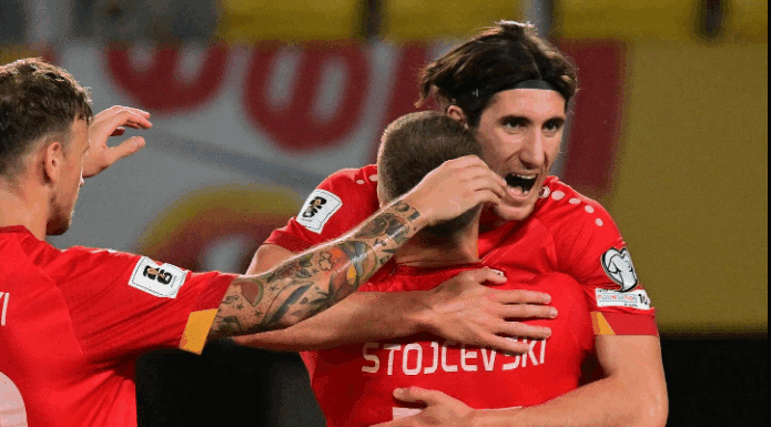 Лука Станковски по деби-голот: Не се опишува чувството кога ќе дадете гол за Македонија!