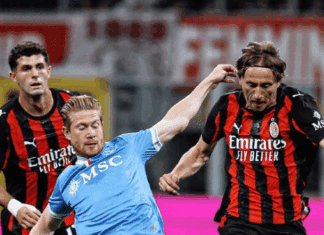 Еуфорија на “Сан Сиро“: Милан го победи Наполи, за Елмас 20 минути!