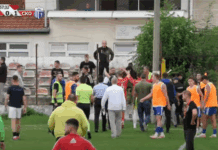 ВМФЛ: Немили сцени на дербито во Гевгелија, прекин па на крајот без победник, Брегалница со нова победа