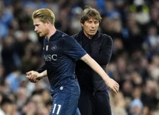 Конте: Против Манчестер Сити тешко е со 11, а не пак со 10 играчи на терен