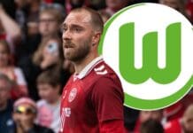 Кристијан Ериксен се договори со Волфсбург