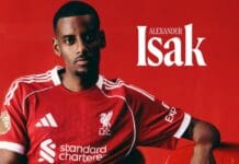 Официјално: Исак, конечно, го облече дресот на Ливерпул (ВИДЕО)