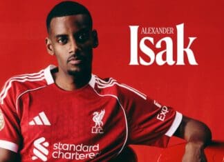 Официјално: Исак, конечно, го облече дресот на Ливерпул (ВИДЕО)