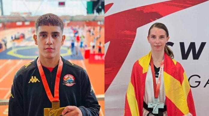 Таеквондистот Василески освои злато на Г1 турнирот во Ст. Гален, Тунески се враќа со сребро