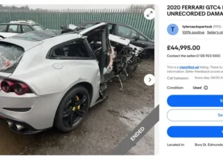 Фудбалски „гениј“: Го искрши Ферарито, едвај преживеа, а сега го продава за делови