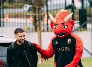 Белгија се собра за дуелот со Македонија