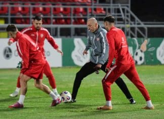 Се подготвува стратегија за Белгија: Репрезентативците со засилени тренинзи (ФОТОГАЛЕРИЈА)