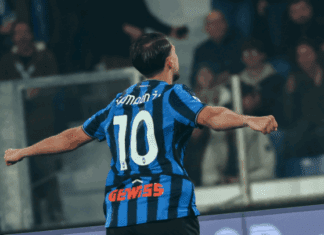 Аталанта само до бод со Комо!