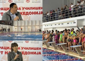 Ристовски го означи стартот на Државното првенство во пливање во Куманово