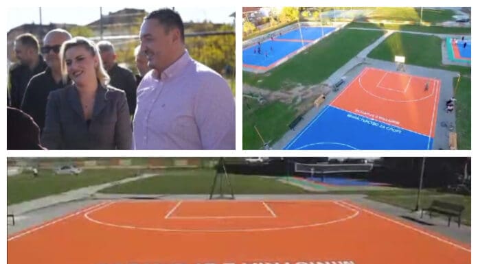 Реализиран уште еден инфраструктурен проект на Министерството за спорт – Дебар доби современ простор за спорт и рекреација