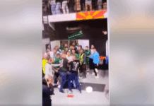 ИНЦИДЕНТ: Ракометарите на Пелистер нападнати од навивачите на Вардар (ВИДЕО)