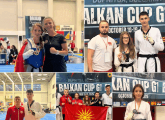Македонските таеквондисти со 10 медали од Балканското првенство