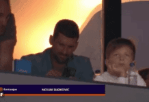 Новак Ѓоковиќ исвиркан во Евролигата: Знаеше што го чека кога влезе во салата (ВИДЕО)