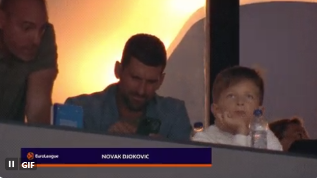 Новак Ѓоковиќ исвиркан во Евролигата: Знаеше што го чека кога влезе во салата (ВИДЕО)