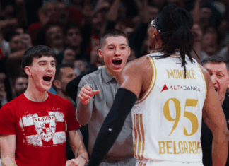 Ц. Звезда со Обрадовиќ до “пет од пет“ во Евролигата!