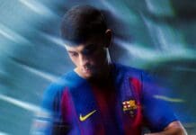 Барселона го претстави дресот со кој ќе игра на „Ел Класико“ (ФОТО)