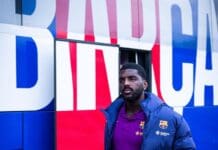 Барселона пристигна во Скопје во пресрет на дуелот со Еурофарм Пелистер