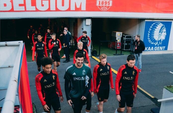 belgija trening