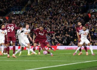 Ништо ново кај „чеканите“: Вест Хем поразен кај Лидс Ј.