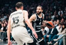 Клајбурн со „тројка“ од речиси пола терен за победа на Барса во Белград