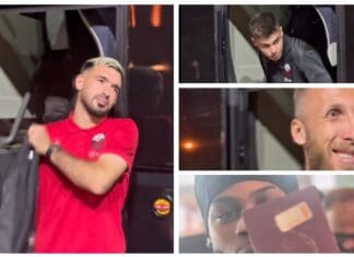 Шкендија пристигна во Мадрид: Позитивна атмосфера пред дуелот со Рајо (ВИДЕО)