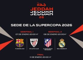 Суперкупот на Шпанија од 7 до 11 јануари во Џеда