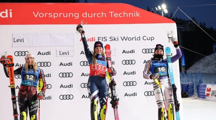 Шифрин најдобра на слаломот во Леви