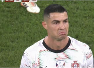 Црвениот картон на Кристијано Роналдо е најлошо сценарио за Португалија