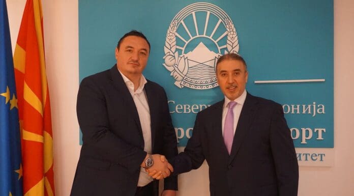 Министерот Борко Ристовски оствари средба со в.д.амбасадорот на Катар, Н.Е. Рашид Бин Саид Ал-Хајарин