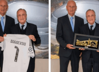 Каков парадокс: Димевски го смени од функција од МОК, Флорентино Перез му додели признание