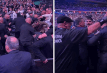 Масовна тепачка во УФЦ: Тимскиот колега на Мекгрегор во конфликт со Дагестанци (ВИДЕО)