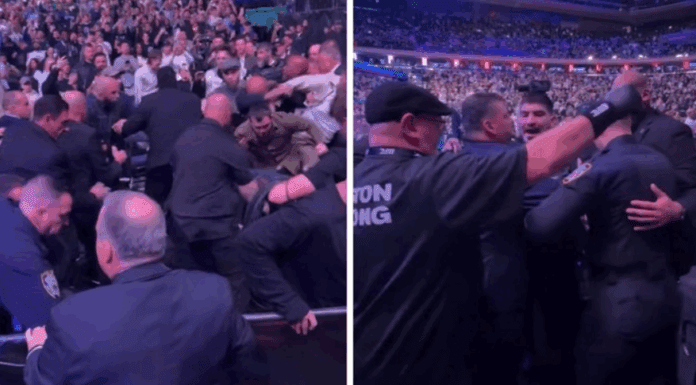 Масовна тепачка во УФЦ: Тимскиот колега на Мекгрегор во конфликт со Дагестанци (ВИДЕО)