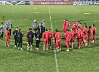 Македонија подготвена за тестот против Летонија