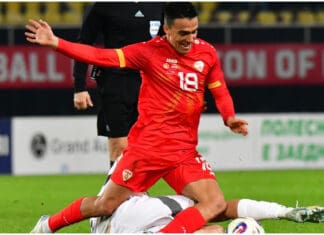 Полувреме Македонија – Летонија: Шансите се редат, мрежите мируваат