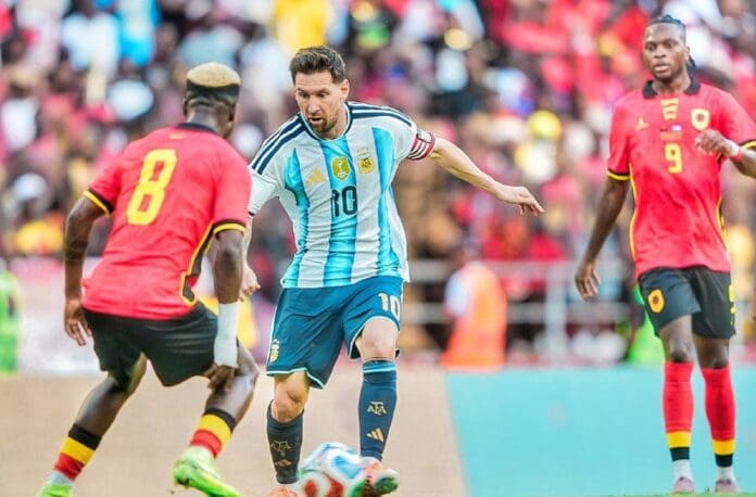 messi angola