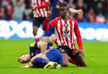 Англиски репрезентативец заврши во болница