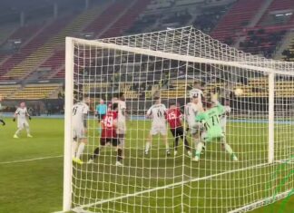 Шкендија на полувреме против Слован со двојно водство (ВИДЕО)