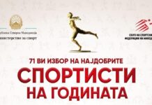 Македонија го одложи изборот за спортист на годината