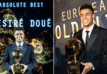 Дезире Дуе е “Голден бој“ за 2025! Починатиот Диого Жота прогласен за “Златен играч“!(ФОТО)