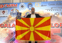 Европскиот шампион Петар Мијалков доби меѓународно признание во Молдавија: Плакета за врвниот успех и промоција на Македонија