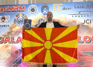 Европскиот шампион Петар Мијалков доби меѓународно признание во Молдавија: Плакета за врвниот успех и промоција на Македонија