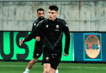 Шкендија оди по историја: Шампионот тренираше на АЕК арената во Ларнака (ФОТО)