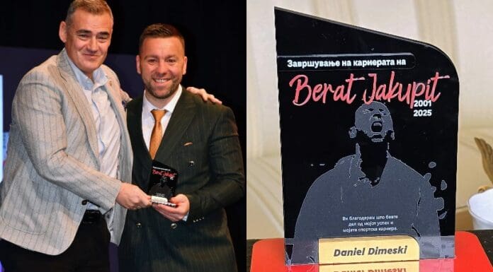 Димевски со признание за Берат Јакупи: Завршувањето на кариерата отвора на ново поглавје во Олимпискиот комитет