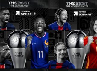ФИФА: Дембеле и Бонмати се најдобри фудбалери за 2025 година