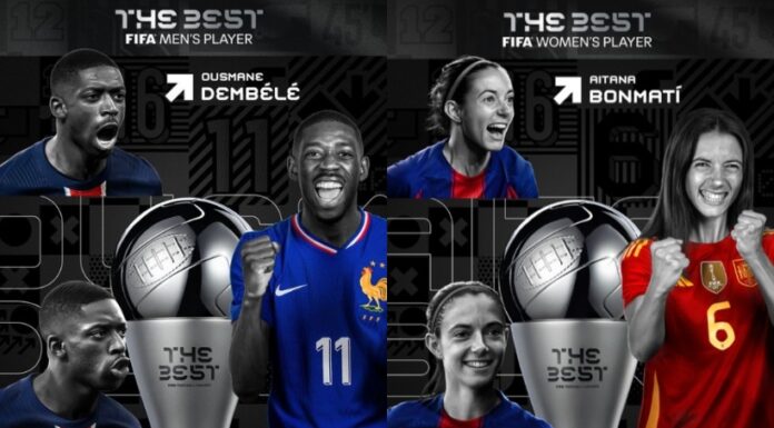 ФИФА: Дембеле и Бонмати се најдобри фудбалери за 2025 година