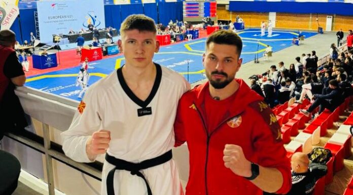 Таеквондистот Блажевски освои бронза на ЕП до 21 година